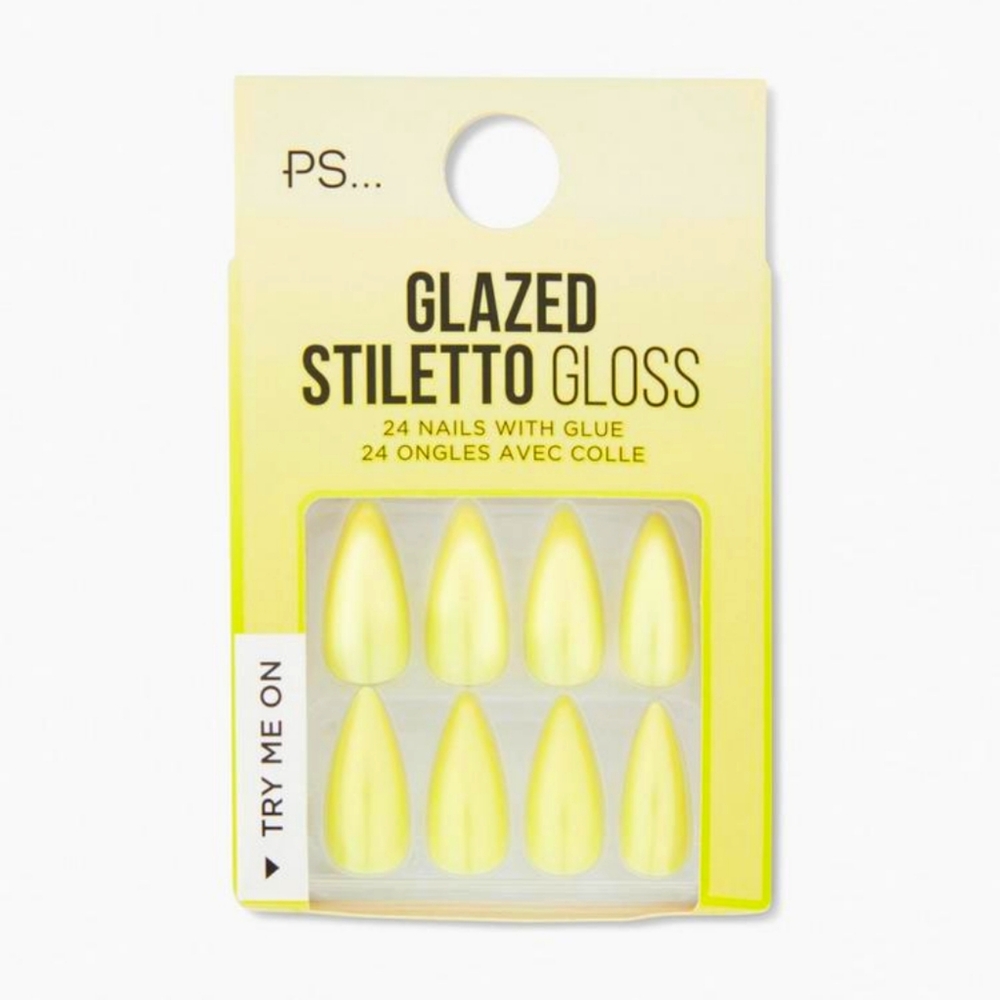 Glazed Lemon Nails
